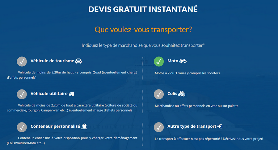  Réalisez vous-même votre devis en ligne et obtenez le résultat instantanément grâce à notre calculateur intelligent